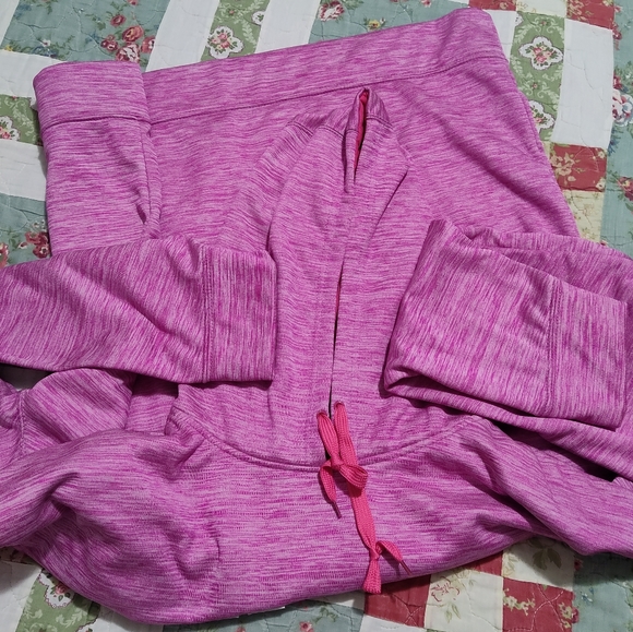 NWOT Heathered Pink Lake George New York Fleece Lined Hoodie, Adult Size XXL - Picture 7 of 8